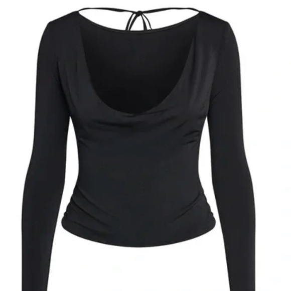 Tiger Mist Cordelia Fitted Blouse With Tie In Back - Picture 1 of 4